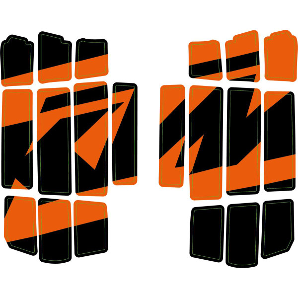 KTM Radiator protection grille sticker kit